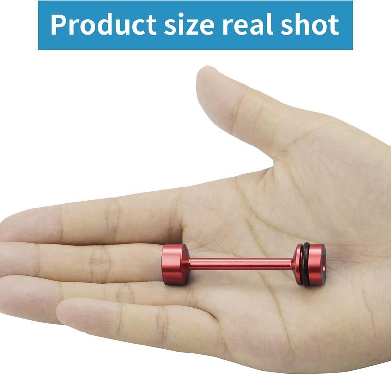 Sporthfish Oil Diverter Barbell Galley Plug Suitable for IV LS GM Gen III IV Engine - Red - Image 4